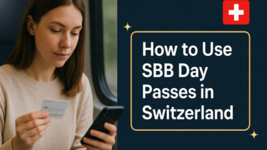How to Use SBB Day Passes in Switzerland