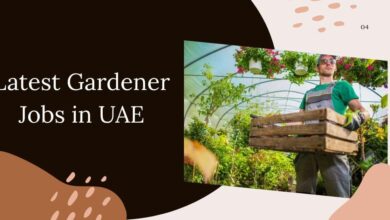 Latest Gardener Jobs in UAE