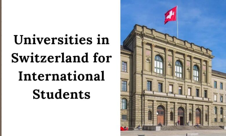 Universities in Switzerland for International Students