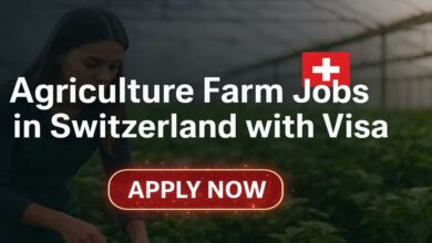 Agriculture Farm Jobs in Switzerland with Visa