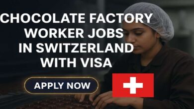 Chocolate Factory Worker Jobs in Switzerland with Visa