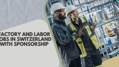 Factory And Labor Jobs In Switzerland With Sponsorship