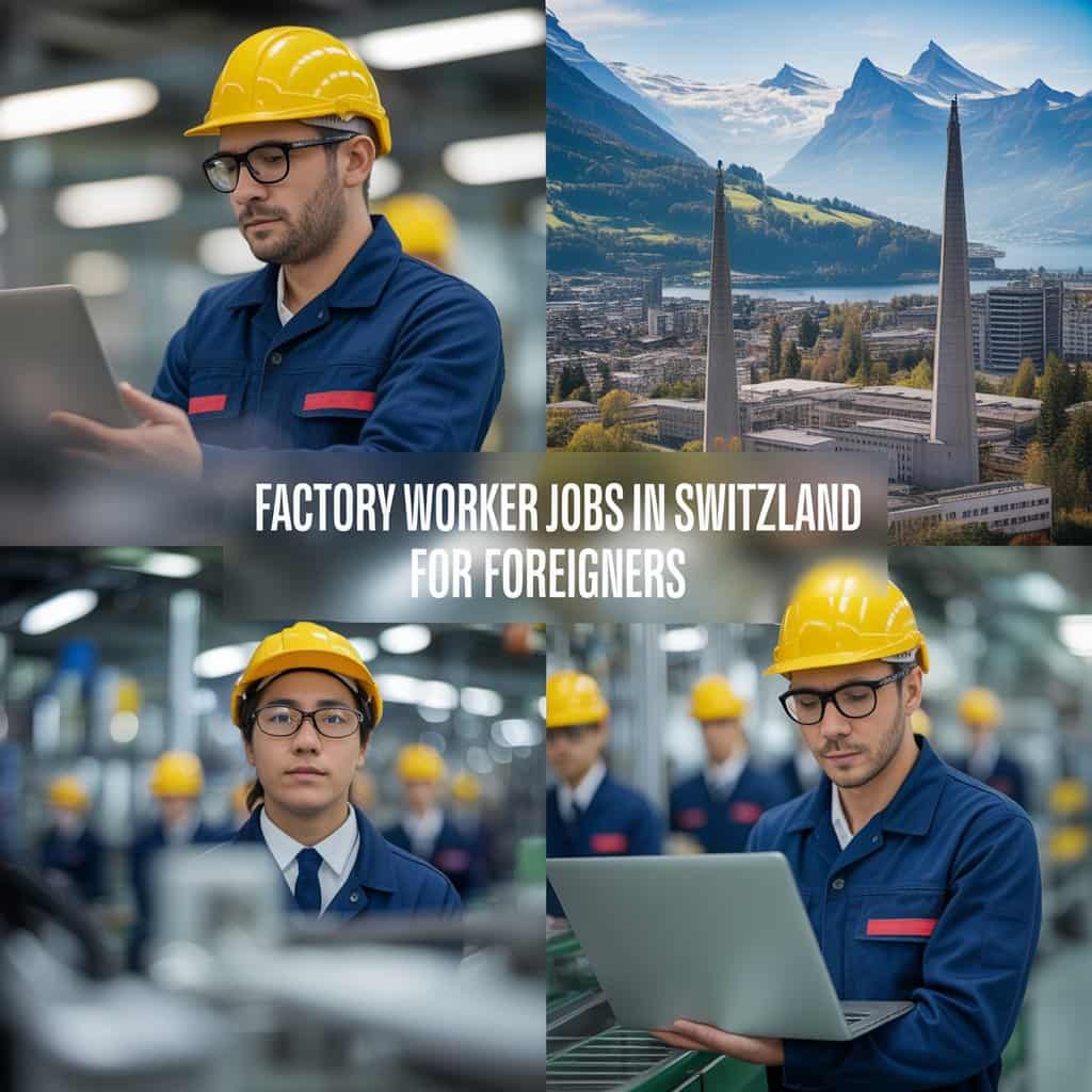 Factory Worker Jobs in Switzerland for Foreigners
