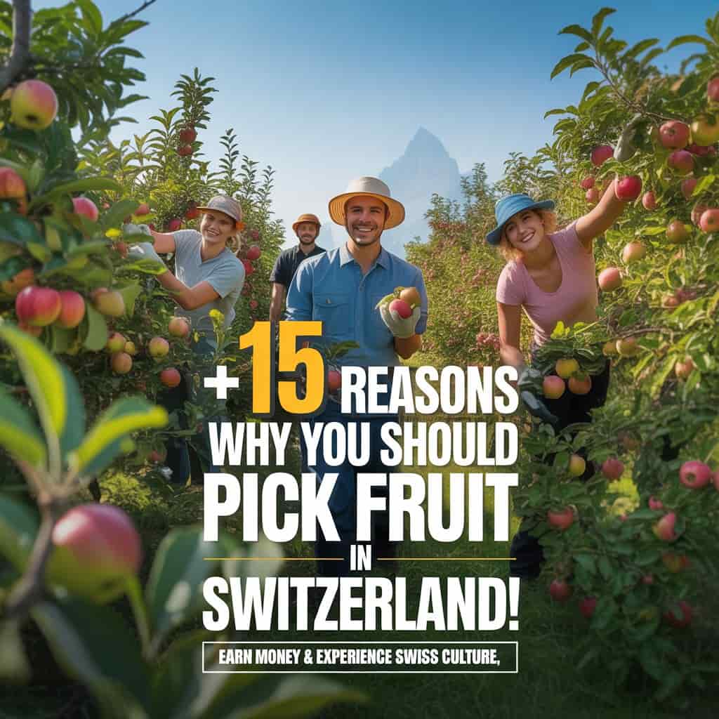 Fruit Picking Jobs in Switzerland for Foreigners