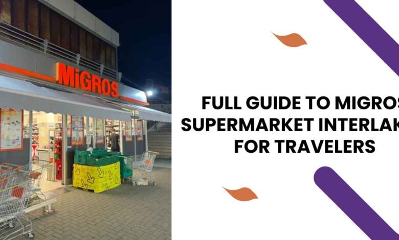 When you arrive in Interlaken, Switzerland, one of the first things you’ll need to figure out is where to buy your groceries. Nestled between Lake Thun and Lake Brienz, Interlaken is famous for its breathtaking landscapes and adventure tourism.