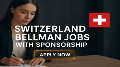 Switzerland Bellman Jobs with Sponsorship