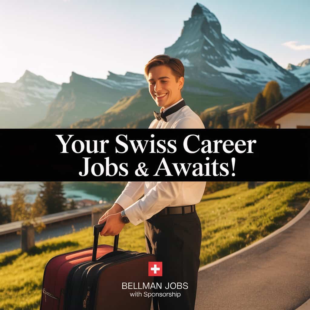 Switzerland Bellman Jobs with Sponsorship