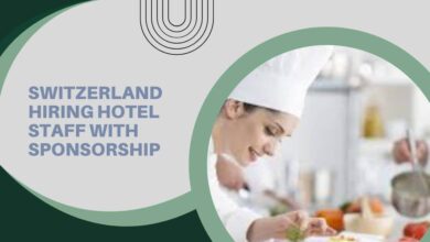 Switzerland Hiring Hotel Staff With Sponsorship