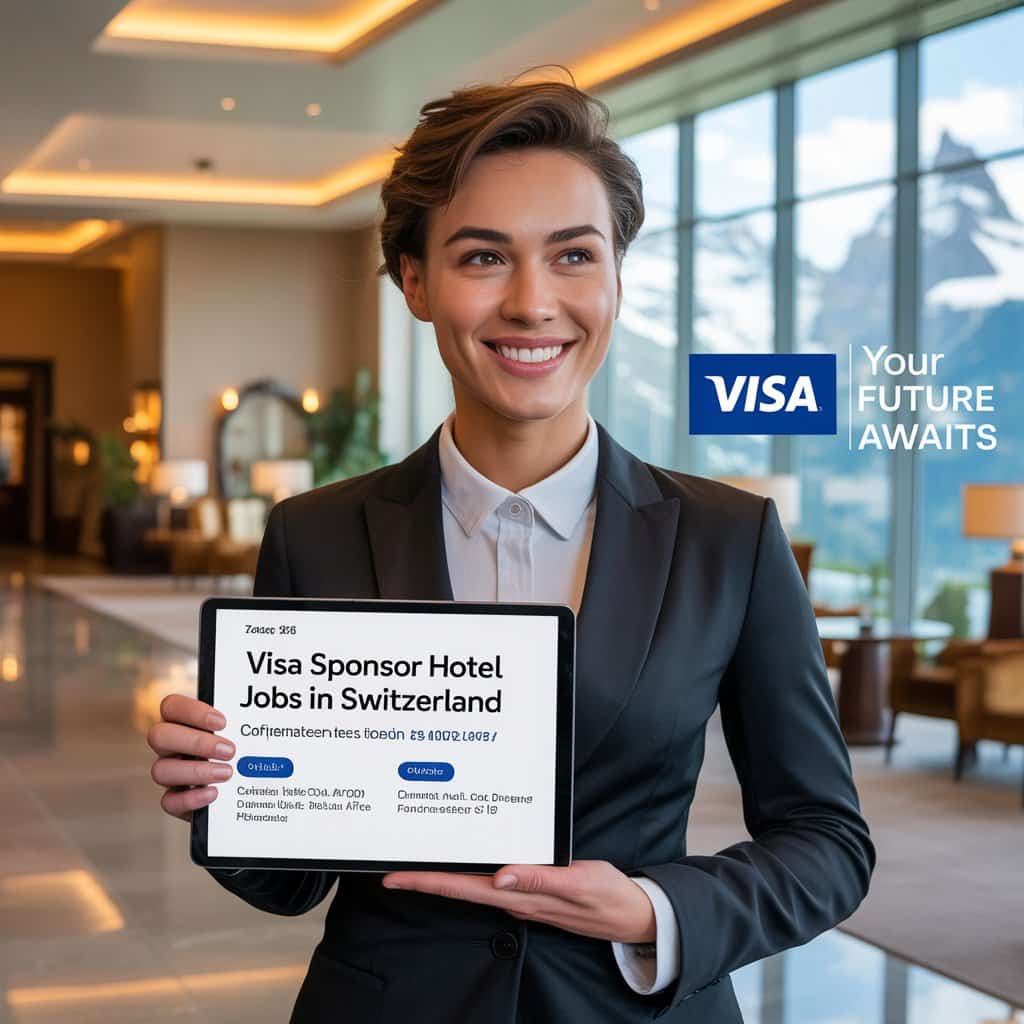 Visa Sponsor Hotel Jobs in Switzerland For Foreigners