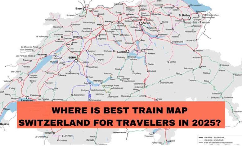 Where Is Best Train Map Switzerland for Travelers in 2025
