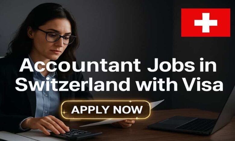 Accountant Jobs in Switzerland with Visa