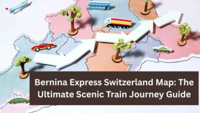 Bernina Express Switzerland Map The Ultimate Scenic Train Journey Guide