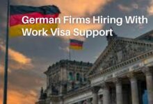 German Firms Hiring With Work Visa Support