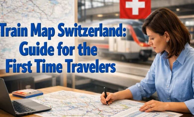 Train Map Switzerland