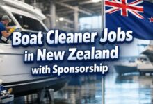 Boat Cleaner Jobs in New Zealand with Sponsorship