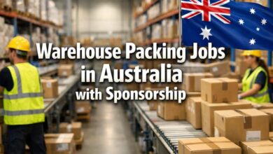 Warehouse Packing Jobs in Australia with Sponsorship