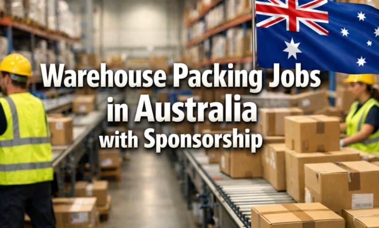 Warehouse Packing Jobs in Australia with Sponsorship