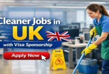 Cleaner Jobs in UK with Visa Sponsorship