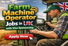 Farm Machine Operator Jobs in UK with Visa Sponsorship