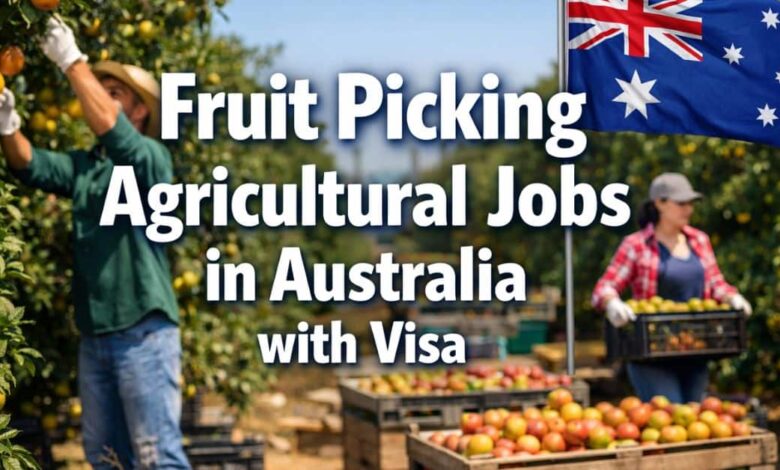 Fruit Picking Agricultural Jobs in Australia with Visa