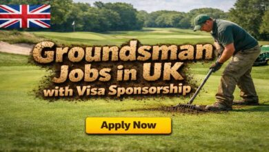 Groundsman Jobs in UK with Visa Sponsorship