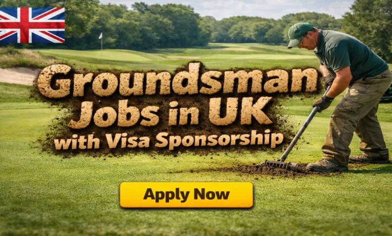 Groundsman Jobs in UK with Visa Sponsorship