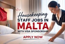 Housekeeping Staff Jobs in Malta with Visa Sponsorship