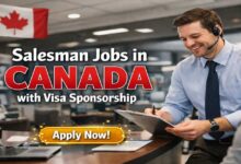Salesman Jobs in Canada with Visa Sponsorship