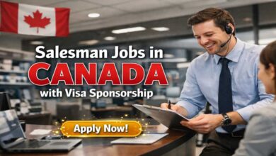 Salesman Jobs in Canada with Visa Sponsorship