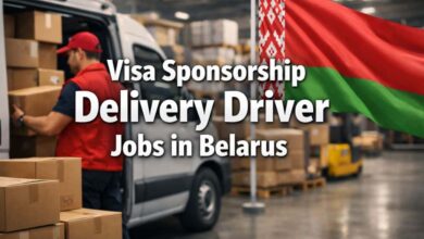 Visa Sponsorship Delivery Driver Jobs in Belarus