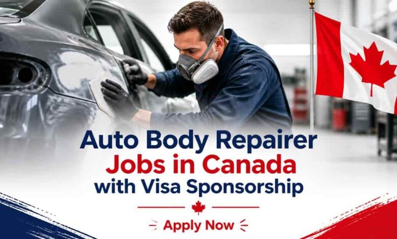 Auto Body Repairer Jobs in Canada with Visa Sponsorship