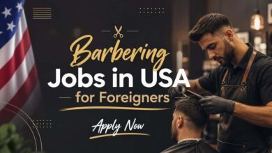 Barbering Jobs in USA for Foreigners