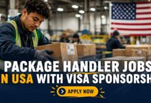 Package Handler Jobs in USA with Visa Sponsorship