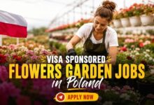 Visa Sponsored Flowers Garden Jobs in Poland