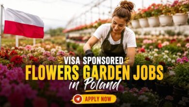 Visa Sponsored Flowers Garden Jobs in Poland